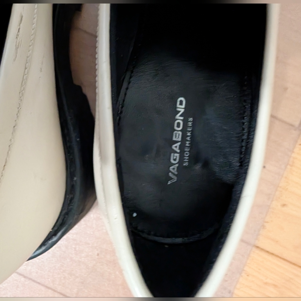 Vagabond Cosmo Loafers, Cream - Picture 2 of 5